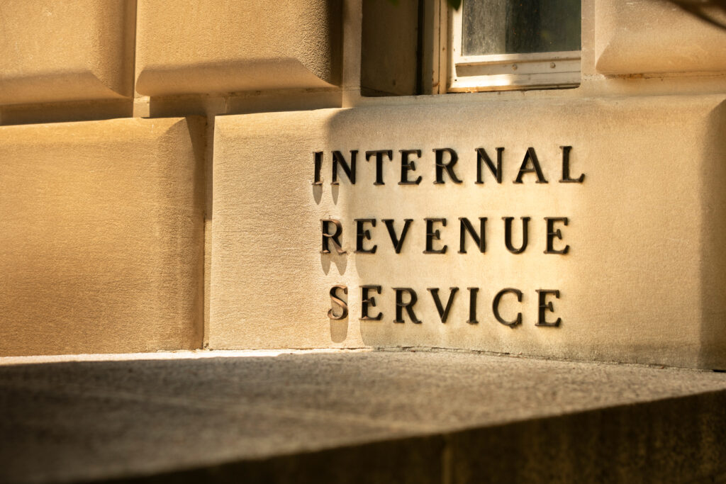 IRS building representing the pitfalls of a foundation engaging in self-dealing.